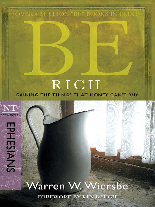 Title details for Be Rich by Warren W. Wiersbe - Wait list